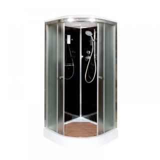 Душевая кабина Deto B01S+ эл. BLACK